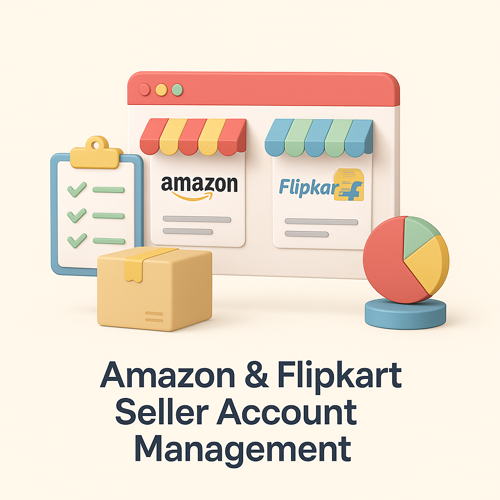services amazon and flipkart